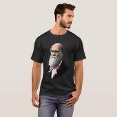 Koketten-Bogen-Charles-Darwin-Evolutionstheorie-Mä T-Shirt (Vorne ganz)