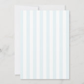 Koketten-Bogen-Hochzeitstorte Einladung (Rückseite)