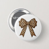 Koketten-Bogen-Leoparden-Gepard-Sublimation Button (Vorne & Hinten)