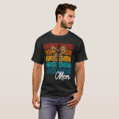Koketten-Bogen-Pferdeshow-Mutter Süße Reitmutter T-Shirt (Vorne ganz)