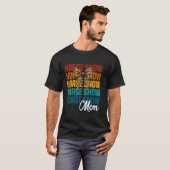 Koketten-Bogen-Pferdeshow-Mutter Süße Reitmutter T-Shirt (Vorne ganz)