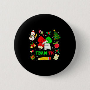 Koketten-Bogen-Team-Tk-Weihnachts-Übergangs-Kinder Button