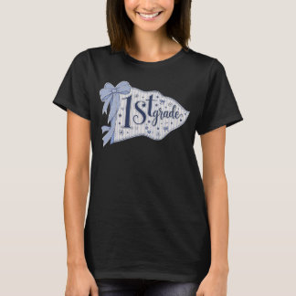 Koketten gestreiften Wimpel 1. Klasse Zurück zur S T-Shirt