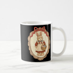 Koketter Bogen Lustiger Hase Eier Kaninchen Frohe Kaffeetasse