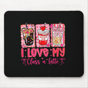 Koketter Bogen Lustiger Lehrer Valentinstag Ich li Mousepad