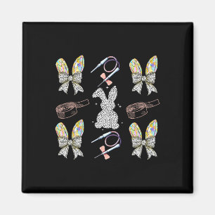Koketter Bogen Phlebotomie Osterhase Phlebotomist Magnet