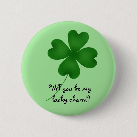 Koketter Charme Button (Vorderseite)