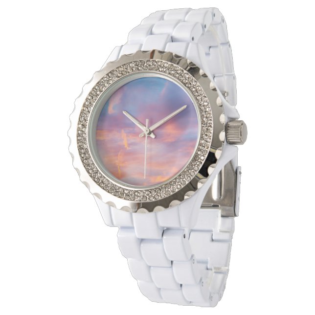 koketter Himmel Armbanduhr (Schrägansicht)