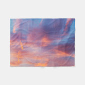 koketter Himmel Fleecedecke (Vorderseite (Horizontal))