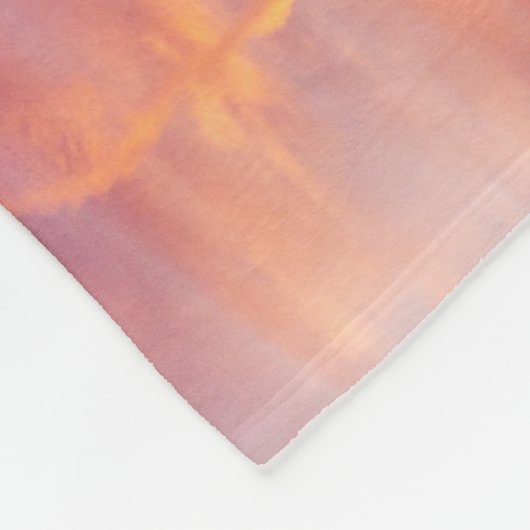 koketter Himmel Fleecedecke (Ecke)