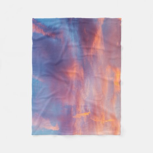 koketter Himmel Fleecedecke (Vorderseite)