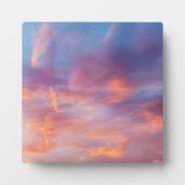 koketter Himmel Fotoplatte (Vorderseite)