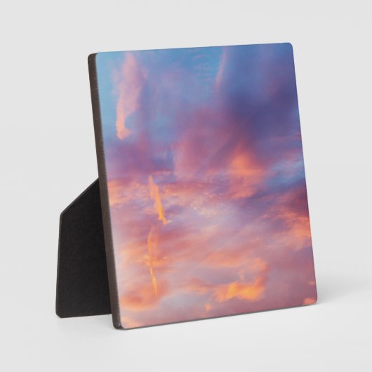 koketter Himmel Fotoplatte (Vorderseite)