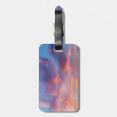 koketter Himmel Gepäckanhänger (Rückseite vertikal)