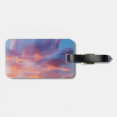 koketter Himmel Gepäckanhänger (Rückseite horizontal)