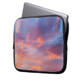koketter Himmel Laptopschutzhülle (Vorderseite Links)