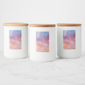 koketter Himmel Lebensmitteletikett (Flaschen)