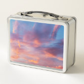 koketter Himmel Metall Lunch Box (Rückseite)