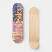 koketter Himmel Skateboard (Vorderseite)
