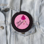 Koketter Weihnachtsknopf Button (Beispiel)