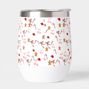 Koketter Weihnachtslebkuchen-Tumbler