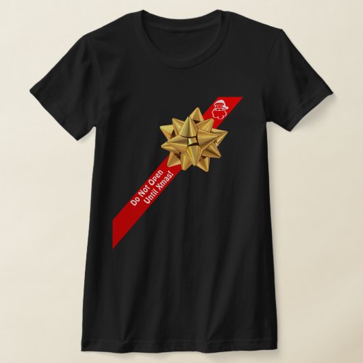 Kokettes Wetter nicht bis Weihnachten geöffnet T-Shirt (Ablage )