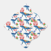 Kokinawan-Bingata-Muster-Bevorzugung Geschenkschachtel (Ungefaltet)