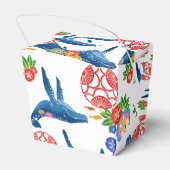 Kokinawan-Bingata-Muster-Bevorzugung Geschenkschachtel (Rückseite)