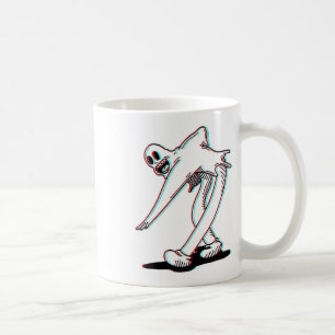Koko Das Clown Ghost Glitch tanzen Kaffeetasse