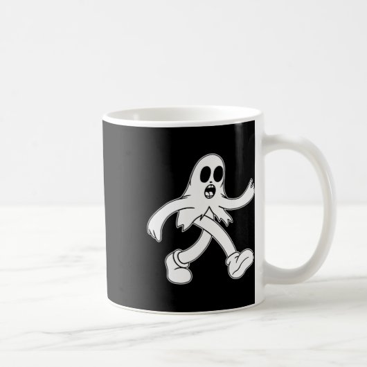 Koko Der Clown-Ghost-Blatt-Geist Kaffeetasse (Rechts)