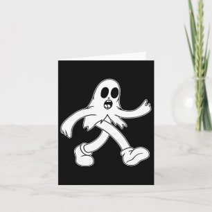 Koko Der Clown-Ghost-Blatt-Geist Karte