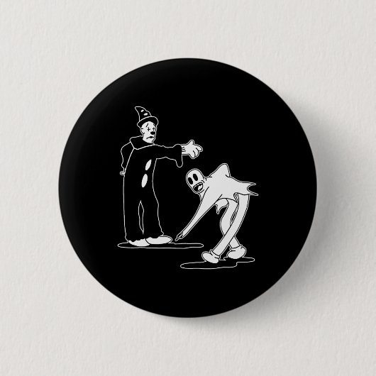 Koko Der Clown Ghost Magic Tanz Button (Vorderseite)