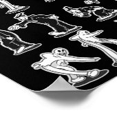 Koko, der Clown Ghost spukte Zwei-Stufen-Tanz Poster (Ecke)