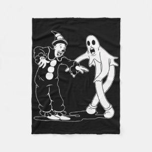 Koko der Clown und Geist tanzen Fleecedecke