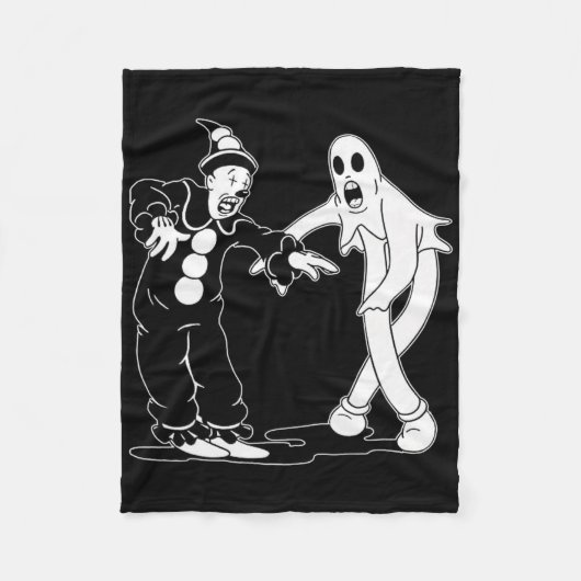 Koko der Clown und Geist tanzen Fleecedecke (Vorderseite)