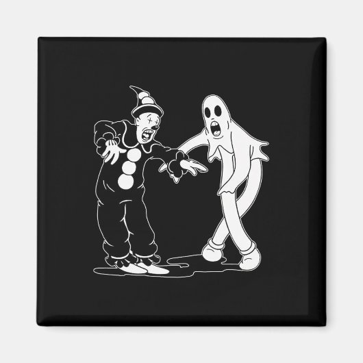 Koko der Clown und Geist tanzen Magnet (Vorne)