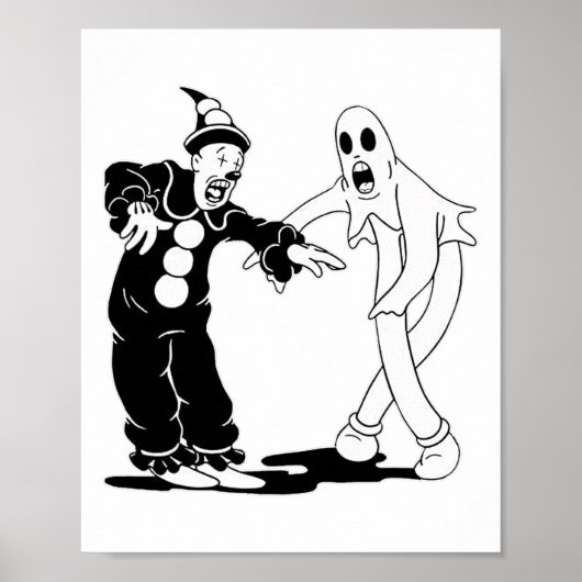 Koko der Clown und Geist tanzen Poster (Vorne)