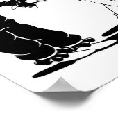 Koko der Clown und Geist tanzen Poster (Ecke)