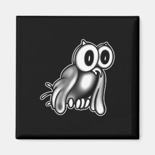 Koko Der Clown X Owl Ghost X Vintager Cartoon Magnet