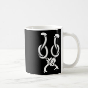 Koko, der Clowngeister hat sich verdreht Kaffeetasse