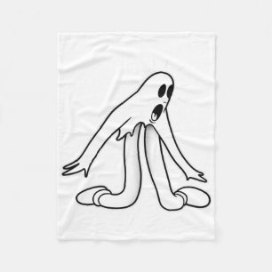 Koko, die Clown-Geist-Tanzsplit Fleecedecke