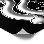 Koko Die Clown Ghost Spooky Ts Poster (Ecke)