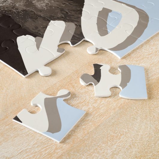 Koko die Gorilla-tragende Krone Puzzle (Seite)