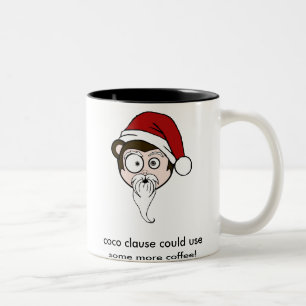 Koko-Klausel. Zweifarbige Tasse