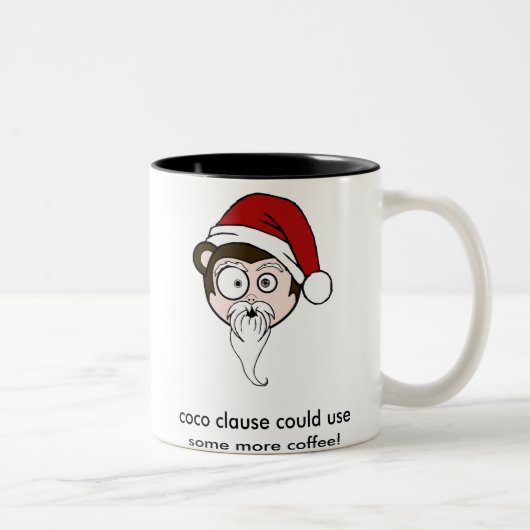 Koko-Klausel. Zweifarbige Tasse (Rechts)