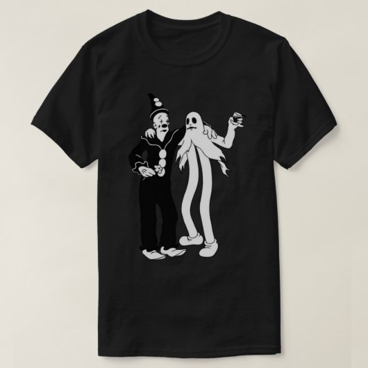 Koko the Clown and Ghost     T-Shirt (Design vorne)