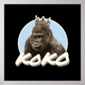 Koko The Gorilla Poster (Vorne)