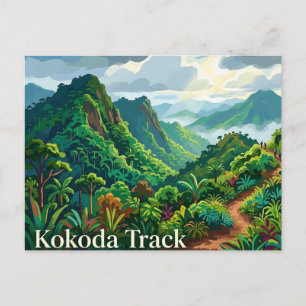 Kokoda-Track Papua-Neuguinea Postkarte