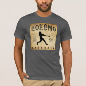 Kokomo Indiana Baseball 1896 T-Shirt (Vorderseite)