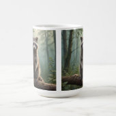 Kokon im Wald Kaffeetasse (Mittel)